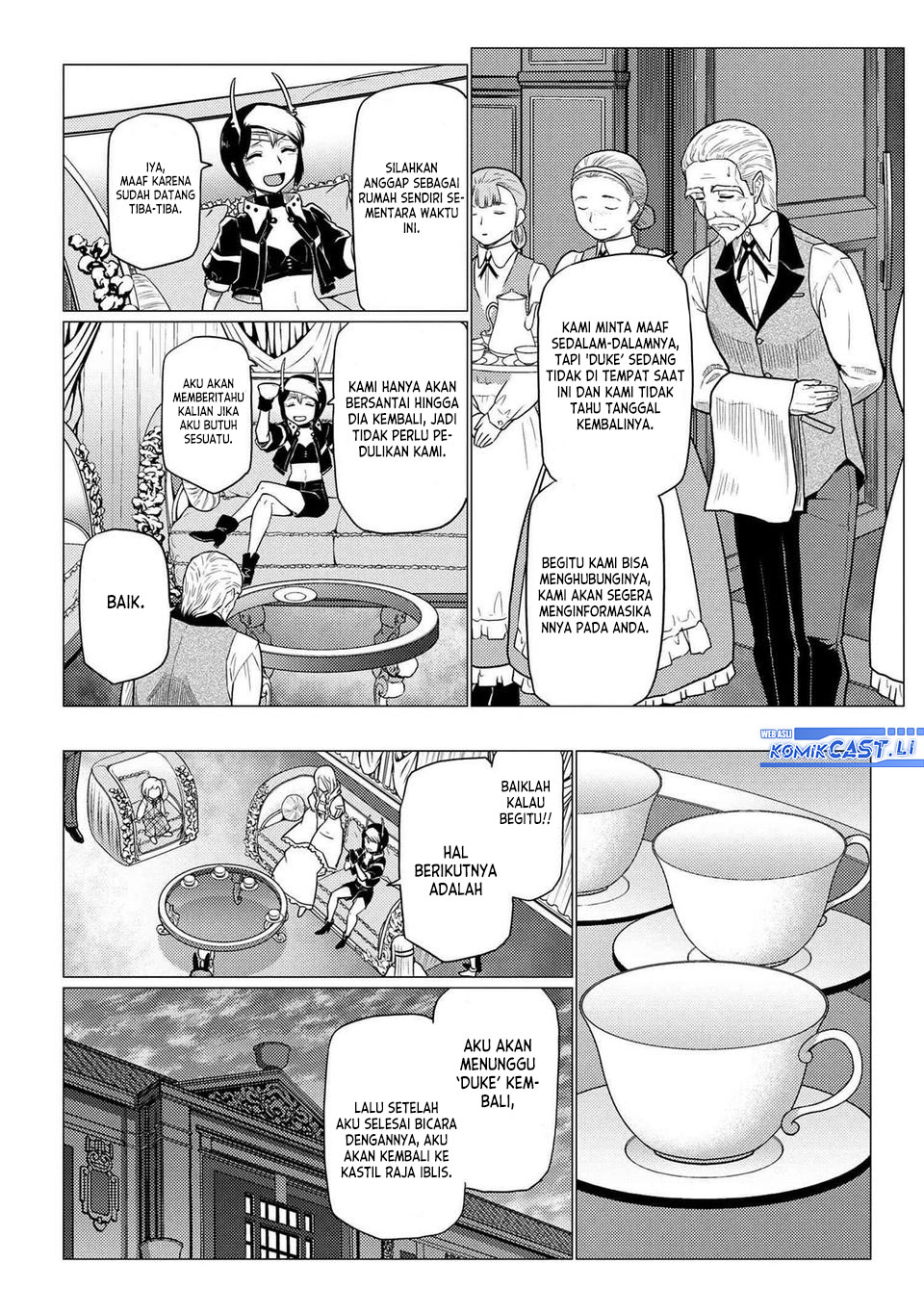 Kumo desu ga, Nani Ka? Chapter 71.1 Gambar 5
